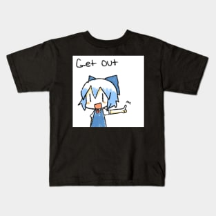 Cirno Get Out Kids T-Shirt